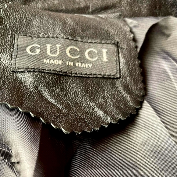 Gucci Leather Jackect - Picture 6 of 17